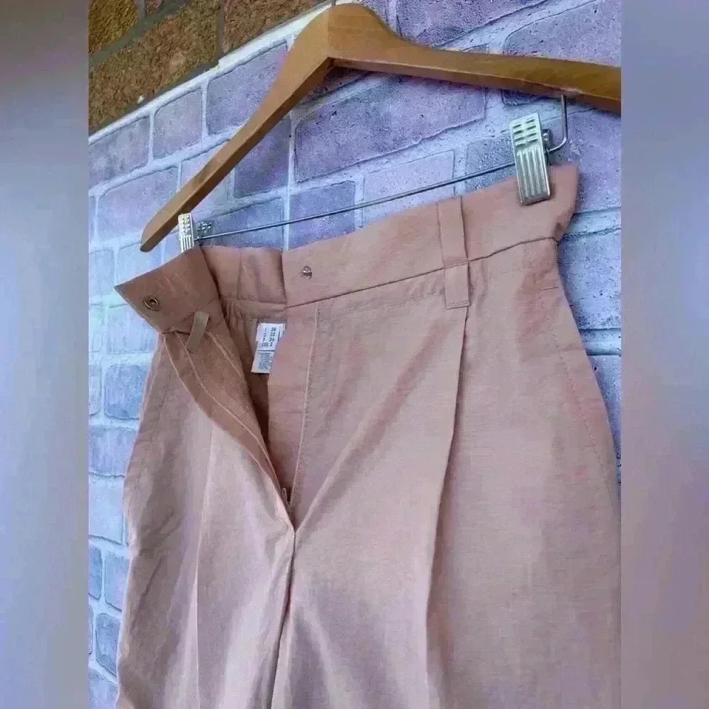 BRUNELLO CUCINELLI High-rise cotton cropped pants size 2 - Picture 9 of 16